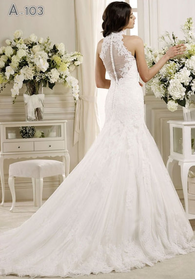 Νυφικό του οίκου Hatzidimou Wedding Dresses στην περιοχή Θεσσαλονίκη
