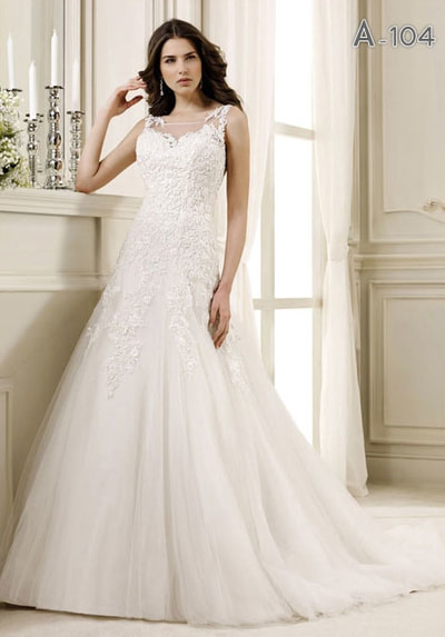 Νυφικό του οίκου Hatzidimou Wedding Dresses στην περιοχή Θεσσαλονίκη