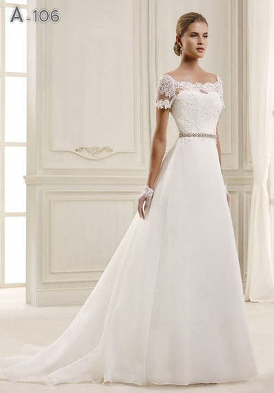 Νυφικό του οίκου Hatzidimou Wedding Dresses στην περιοχή Θεσσαλονίκη